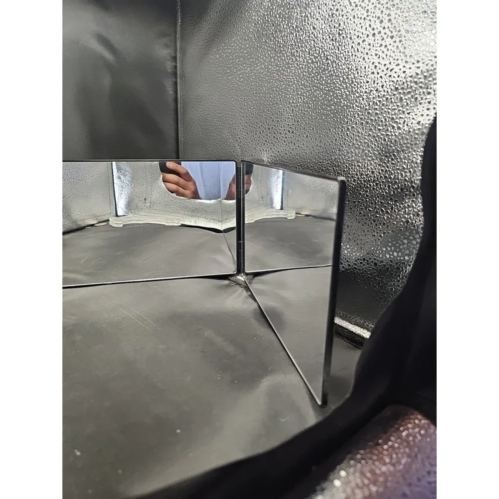Self-Cut System Three-Way Mirror -Travel Used